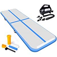 Roliamte Airtrack Gimnasia 20CM Espesor 2-3-4-5-6-8-10-12M Tumbling Gimnasia Colchoneta Inflable Tumbling Mat Estera de…